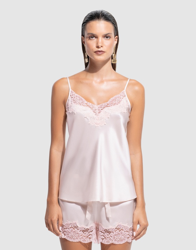GINIA - Silk Lace Cami