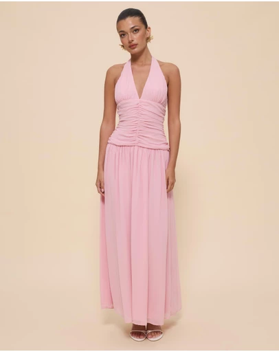 CHANCERY - Talara Halter Maxi Dress