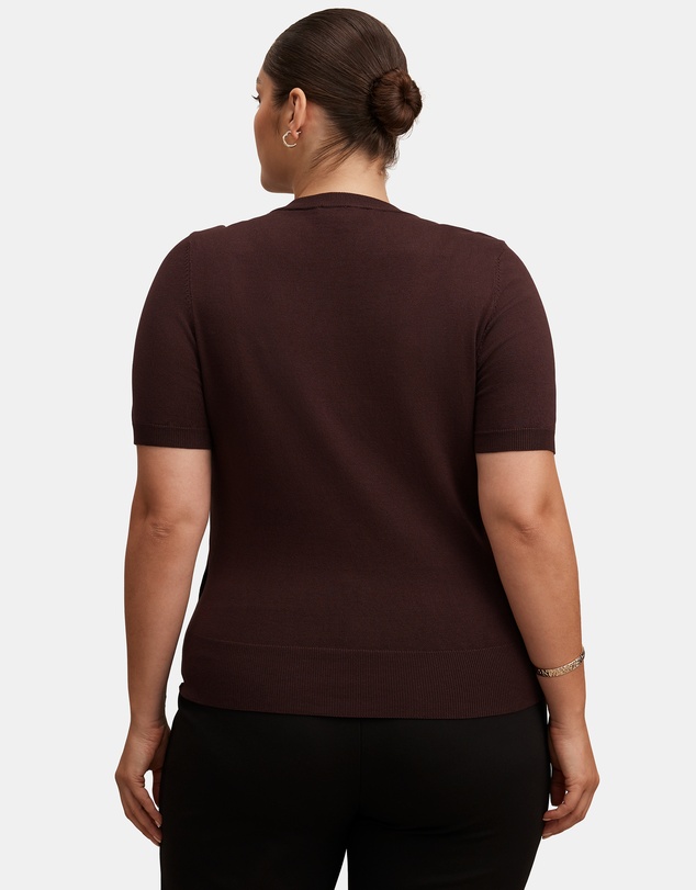 Forever New Curve - Maisie Curve Short Sleeves T-shirt