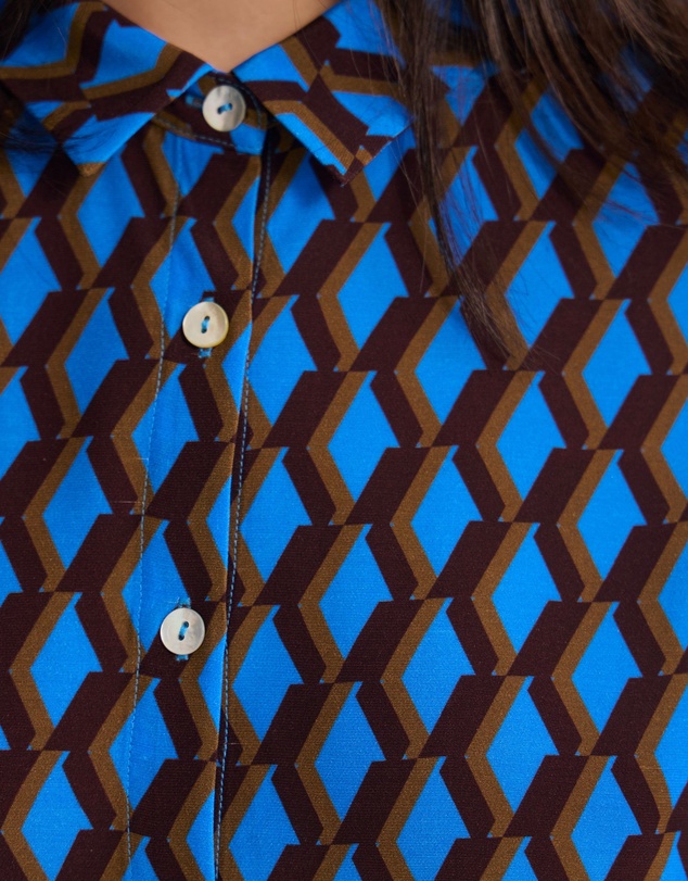 Oxford - Poppy Printed Shirt