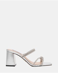 Steve Madden - Catlyn Silver Heels