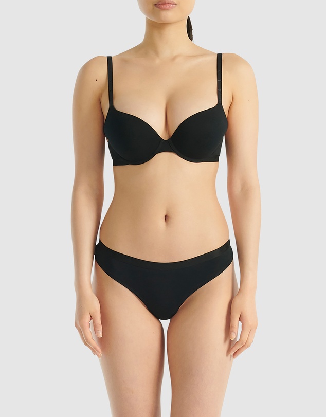 adidas Sportswear - Active Essentials Wired Cotton T-Shirt Push Up Bra