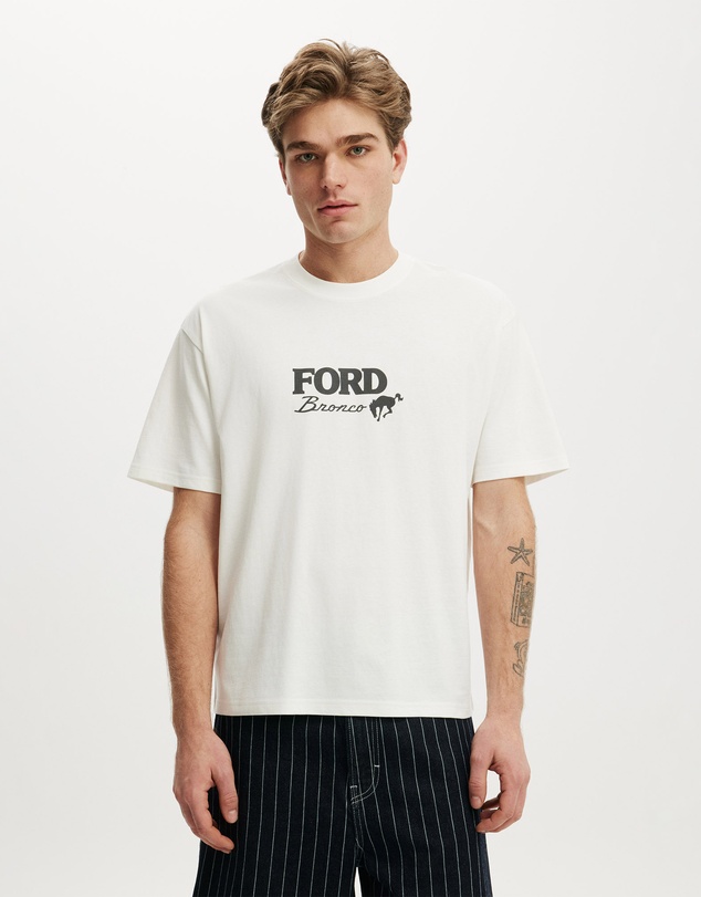 Cotton On - Everyday Fit License Moto T-Shirt