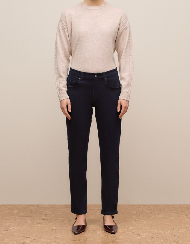 Trenery - Boyfriend Jean in Blue Black
