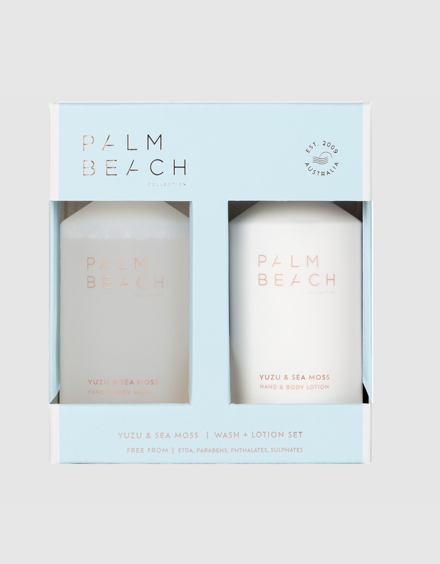 Palm Beach Collection - Yuzu & Sea Moss Hand & Body Wash + Lotion Set