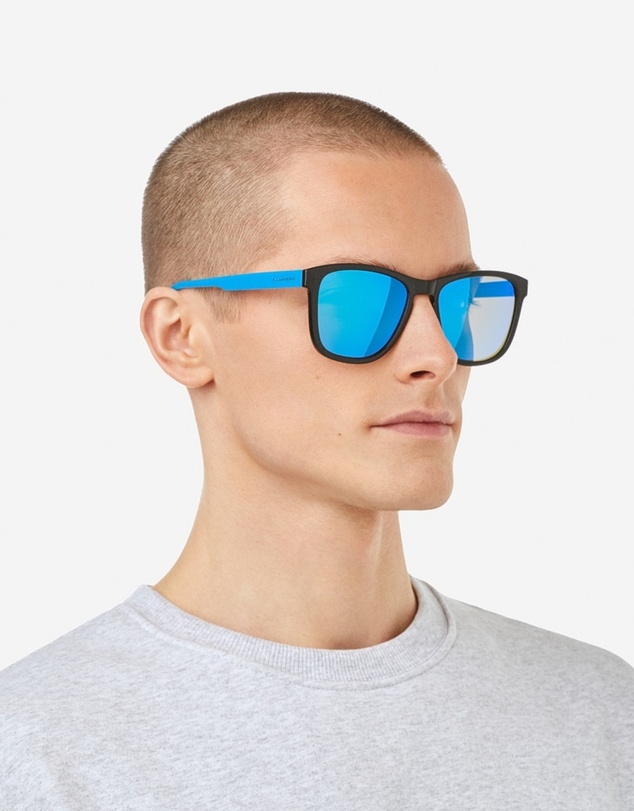 Hawkers Co - HAWKERS- Polarized Black Clear Blue ZHANNA Sunglasses for Men and Women UV400