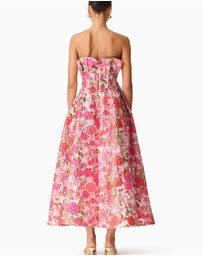 Elliatt - Floralie Strapless Gown