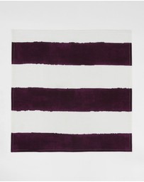 Aura Home - Riviera Stripe Cotton Linen Napkins - Set of 4