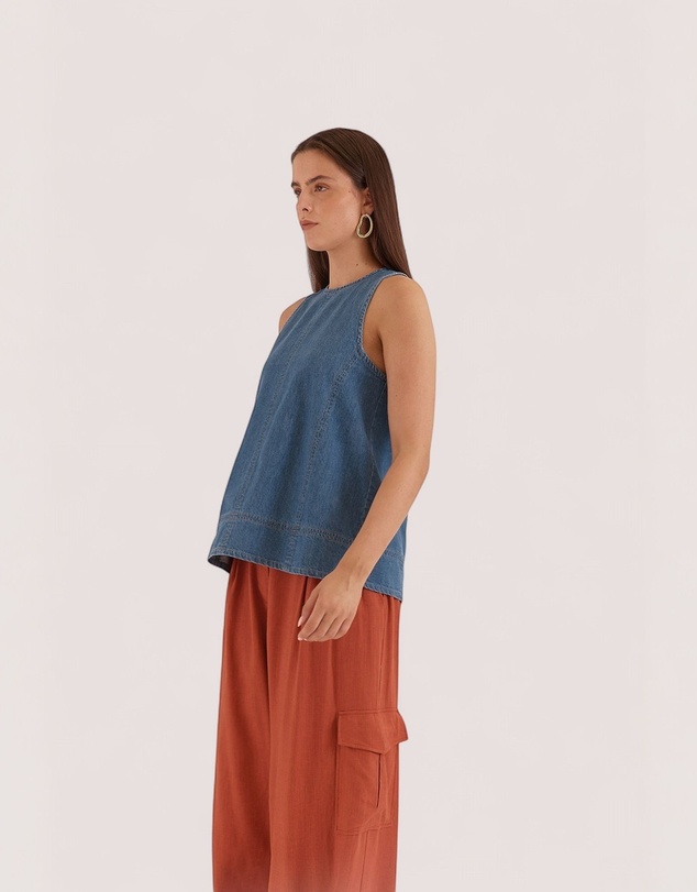Sass - Loretta Denim Tunic
