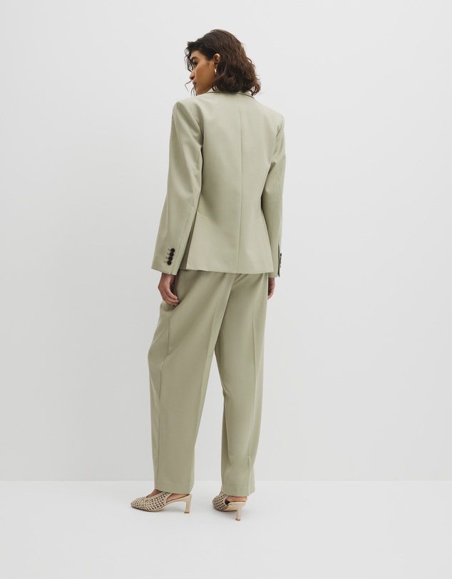 Country Road - Wool Blend Wrap Blazer