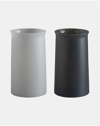 porter green - stegg | silicone unbreakable highball glasses
