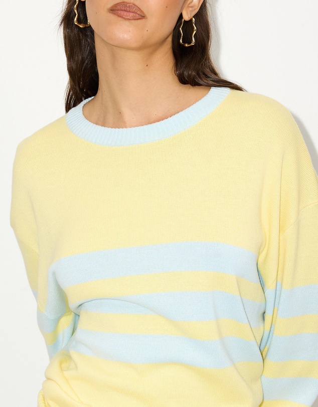 Dazie - Taylor Stripe Knit Jumper