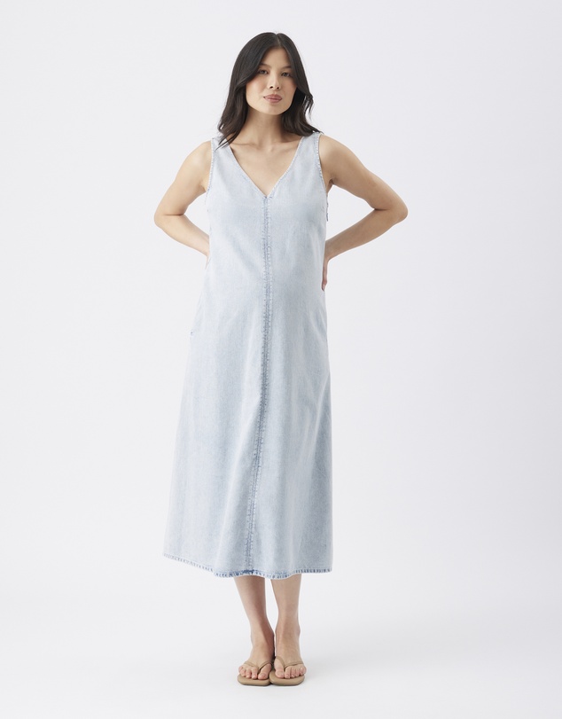 Ripe Maternity - Franki Denim Nursing Dress