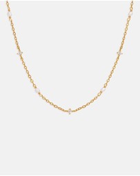 SAINT VALENTINE - Stars & Moons Necklace - Gold