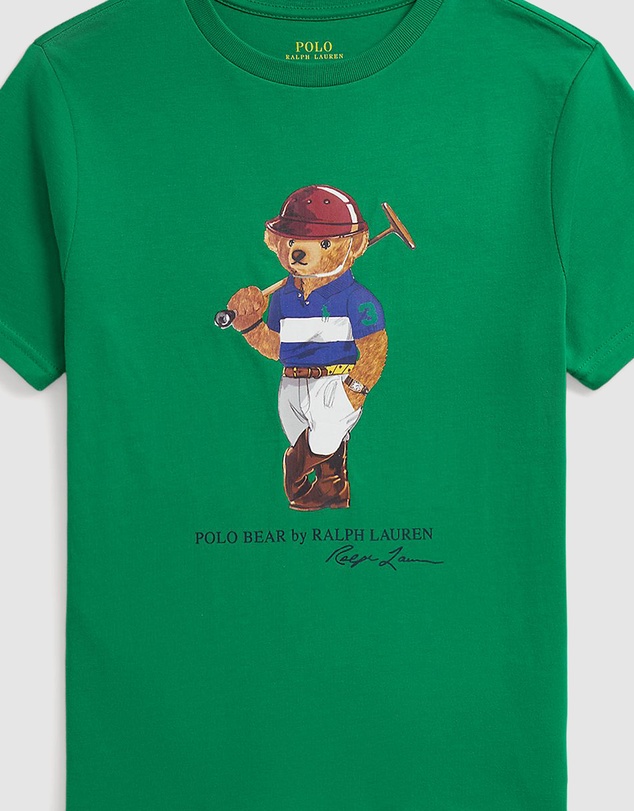 Polo Ralph Lauren - Polo Bear Cotton Jersey Tee - Teens