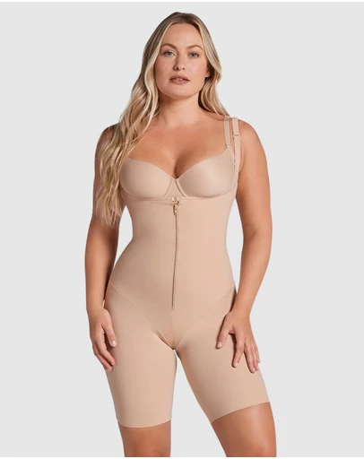 Leonisa - Zip-and-Sculpt Zip Up Full Body Shaper