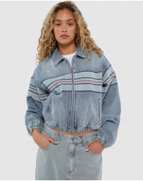 GUESS Originals - GUESS Originals Chest Stripe Bomber Jacket