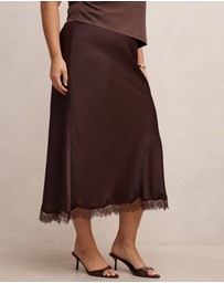 Forever New Curve - Enola Curve Lace Maxi Skirt