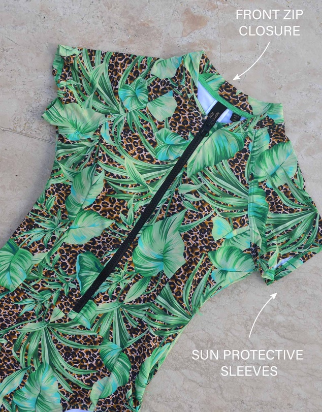 Nip Tuck Swim - Exotic Eden Una Sunsuit One Piece