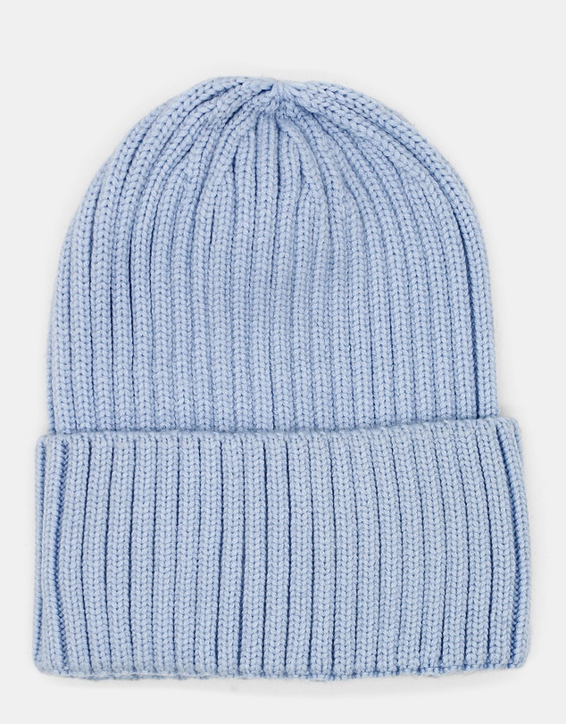 Morgan & Taylor - Mia Wool-Blend Beanie in Pale Blue