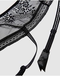 Passionata - Maddie Sheer Lace Suspender Belt