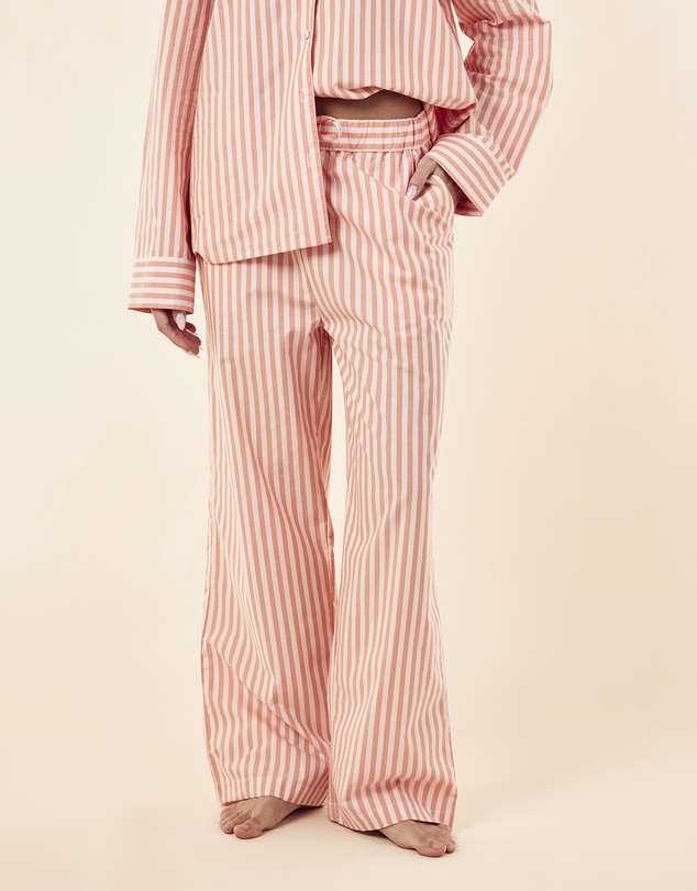 Papinelle - Butterscotch Stripe Full Length PJ