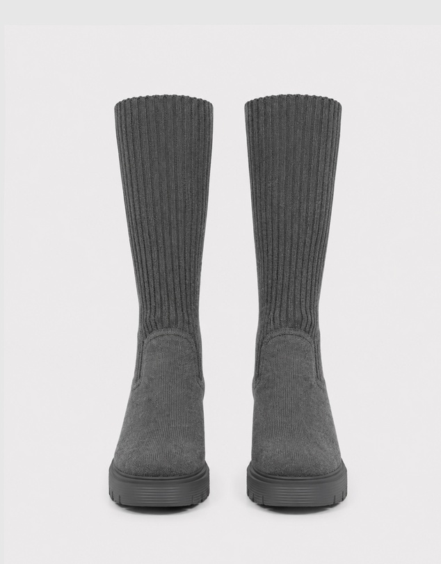 Belle & Bloom - Tokyo Lights Rib Sock Boot