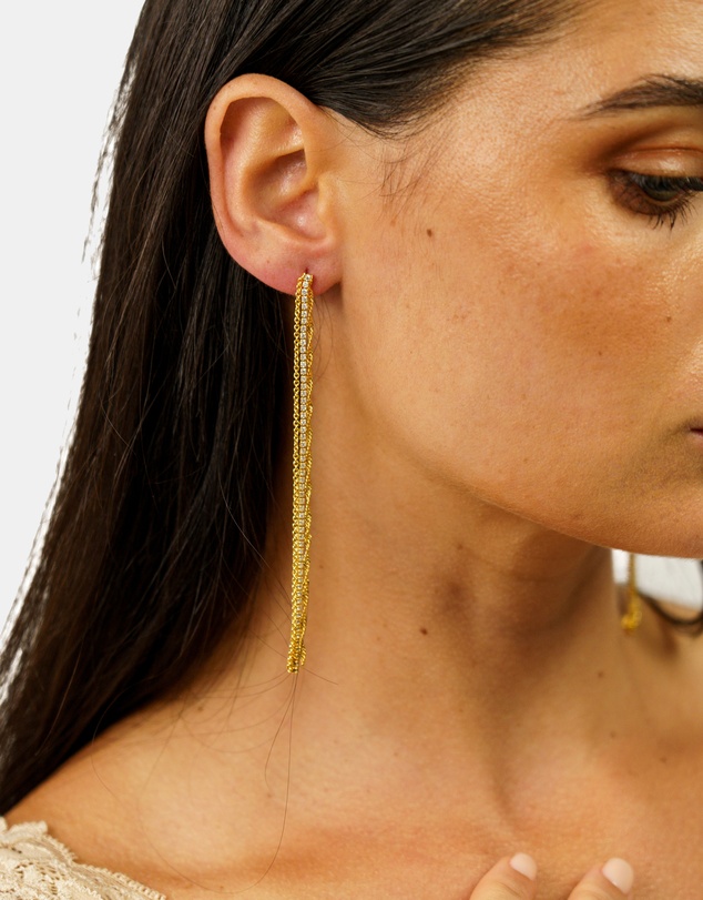 Sonne Jewellery - Sabrina Gold Earrings