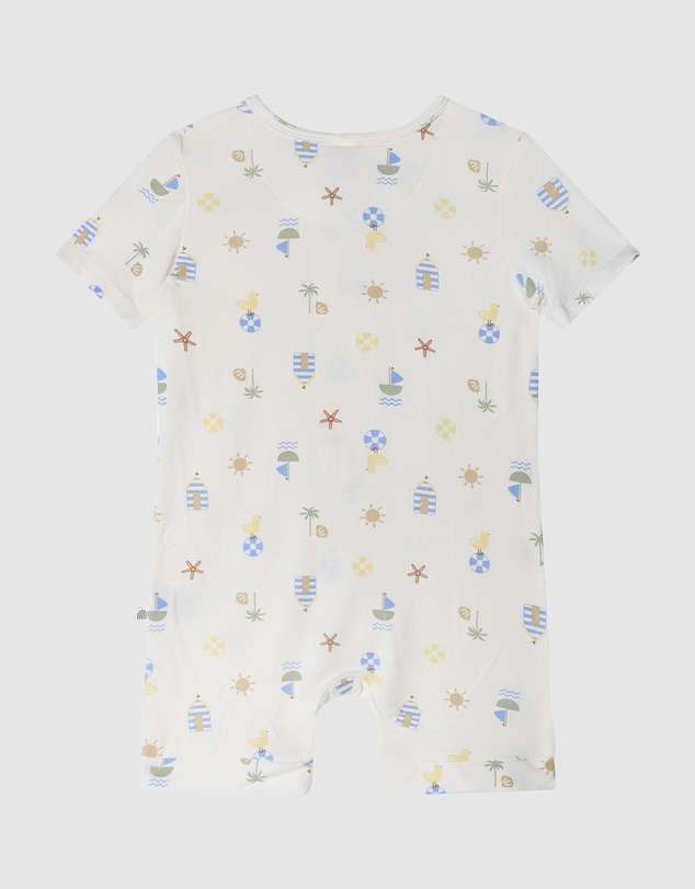Kynd Baby - Essential Short Sleeve Onesie in Beach Box