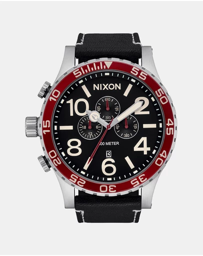 Nixon - 51-30 Chrono Leather Watch