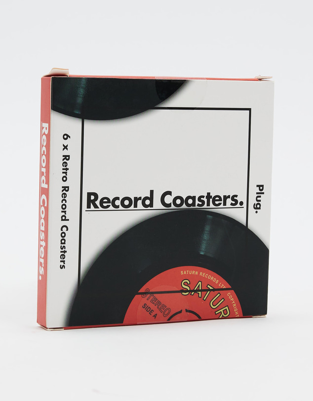 Plug NZ - Record Coasters
