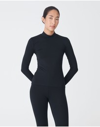 Forcast - Nina Bamboo Long Sleeve Top