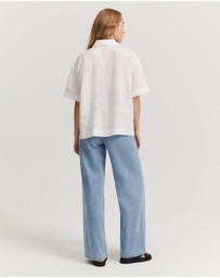 Country Road - Organically Grown Linen Short Sleeve Shirt