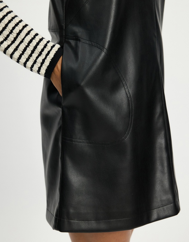 Mossée - Luna Leather Tunic Dress