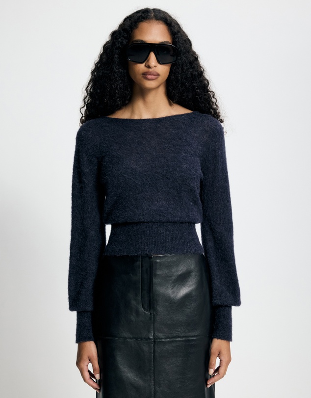 Lover - Vespera Alpaca Blend Sheer Jumper