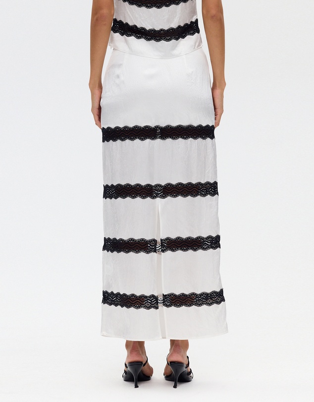 Third Form - Sevin Lace Panelled Skirt