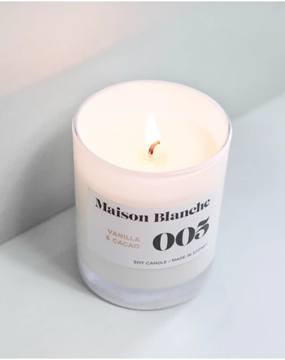 Maison Blanche - 005 Vanilla & Cacao - Large Candle
