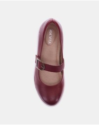 Mia Vita - Besty Mary-Jane - Burgundy
