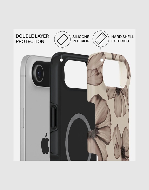 Burga - Burga iPhone 17 Air Tough Magsafe Case Barely Yours