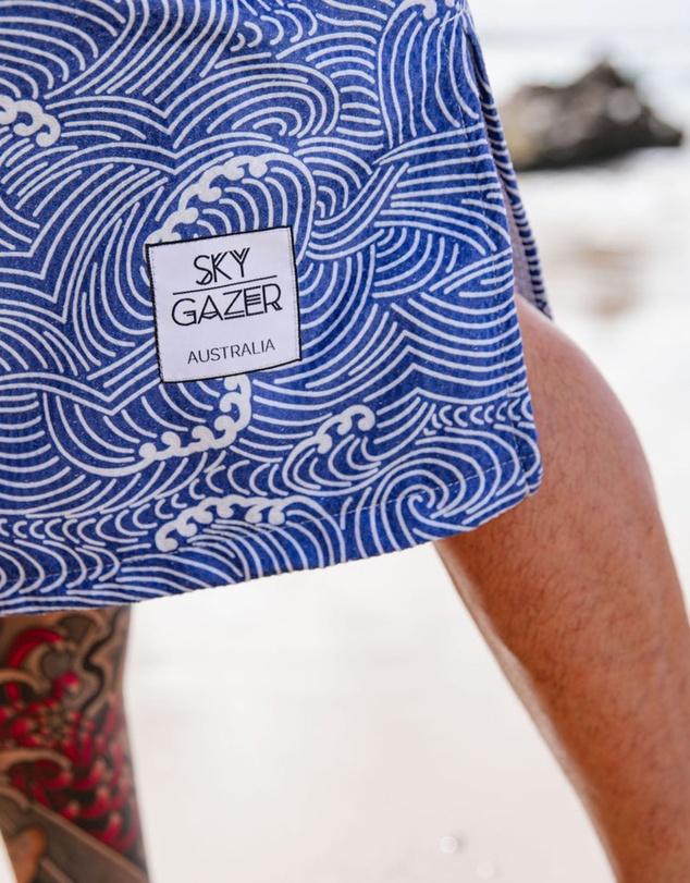 Sky Gazer - Poncho- Reef