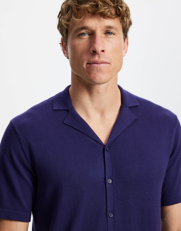 Staple Superior - Hemingway Knit Button Up Shirt