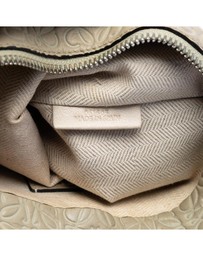 Pre-Loved by Azura Reborn - Pre-Loved Embossed Calfskin Anagram Repeat T Clutch