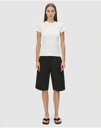 C&M CAMILLA AND MARC - Suvero Slim Fit Logo Tee