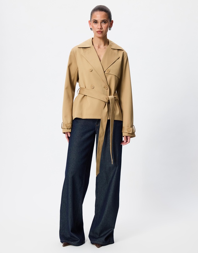 Tussah - Alex Cropped Trench Coat