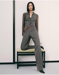 M.N.G - Speckled Wool Trousers