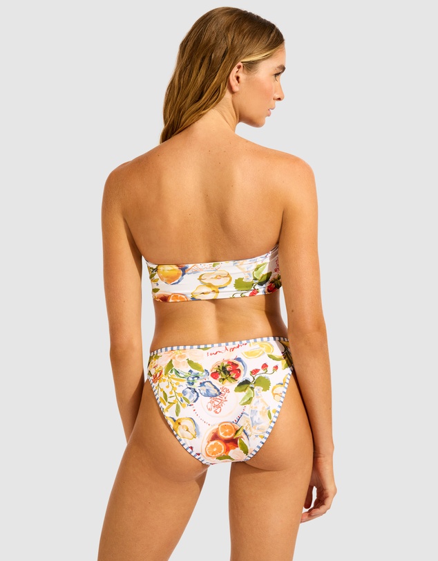 Seafolly - Riviera Coast Reversible Tube Top Bikini Top