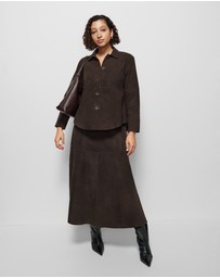 Commonry - Sally Suede Shacket