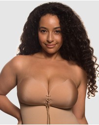 B Free Intimate Apparel - Curvy Push-Up Stick On Bra (A-B-C-D-DD-E-F) Cup