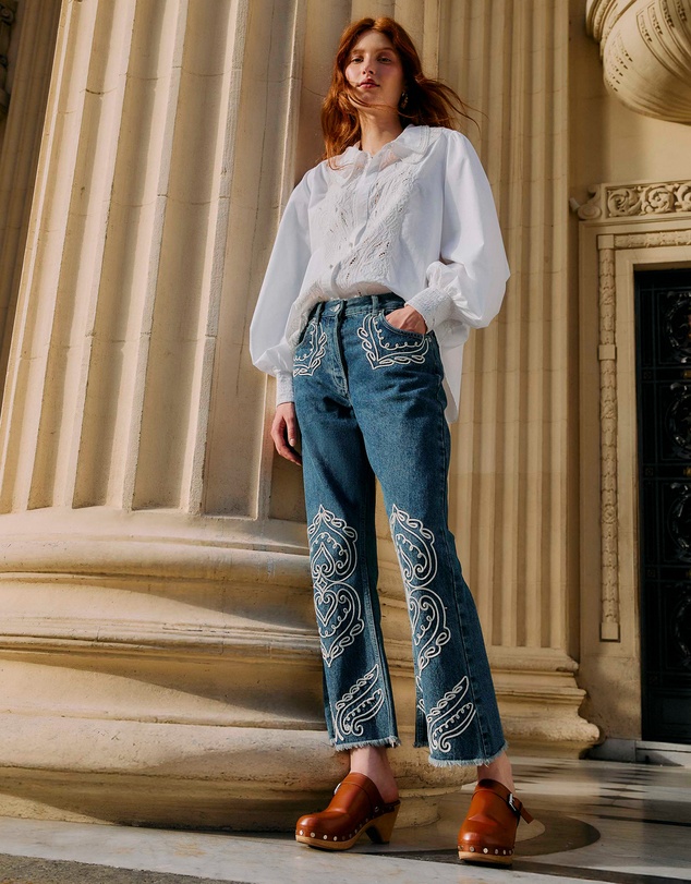 Farm Rio - Denim Cornely Pants