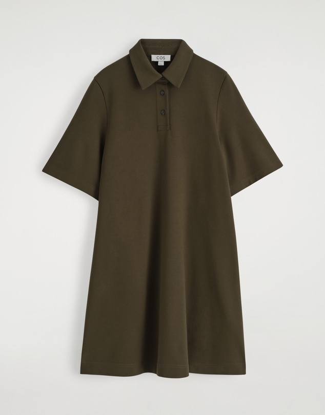 COS - Jersey Polo Mini Dress